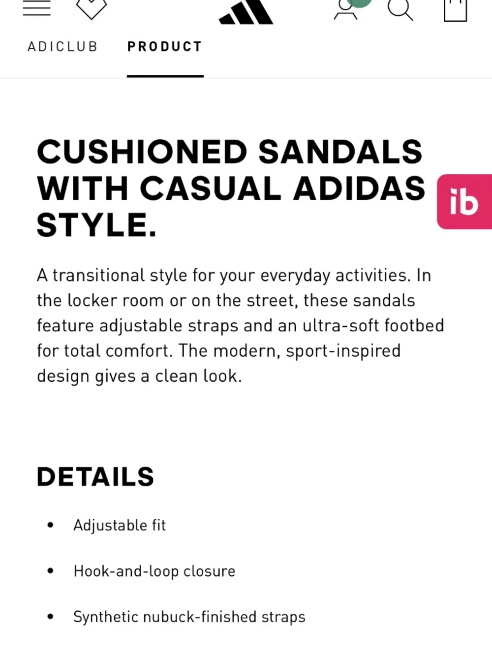 Men's 10 ADIDAS ADILETTE sandal slide velcro ankle Black & Grey LIGHTWEIGHT